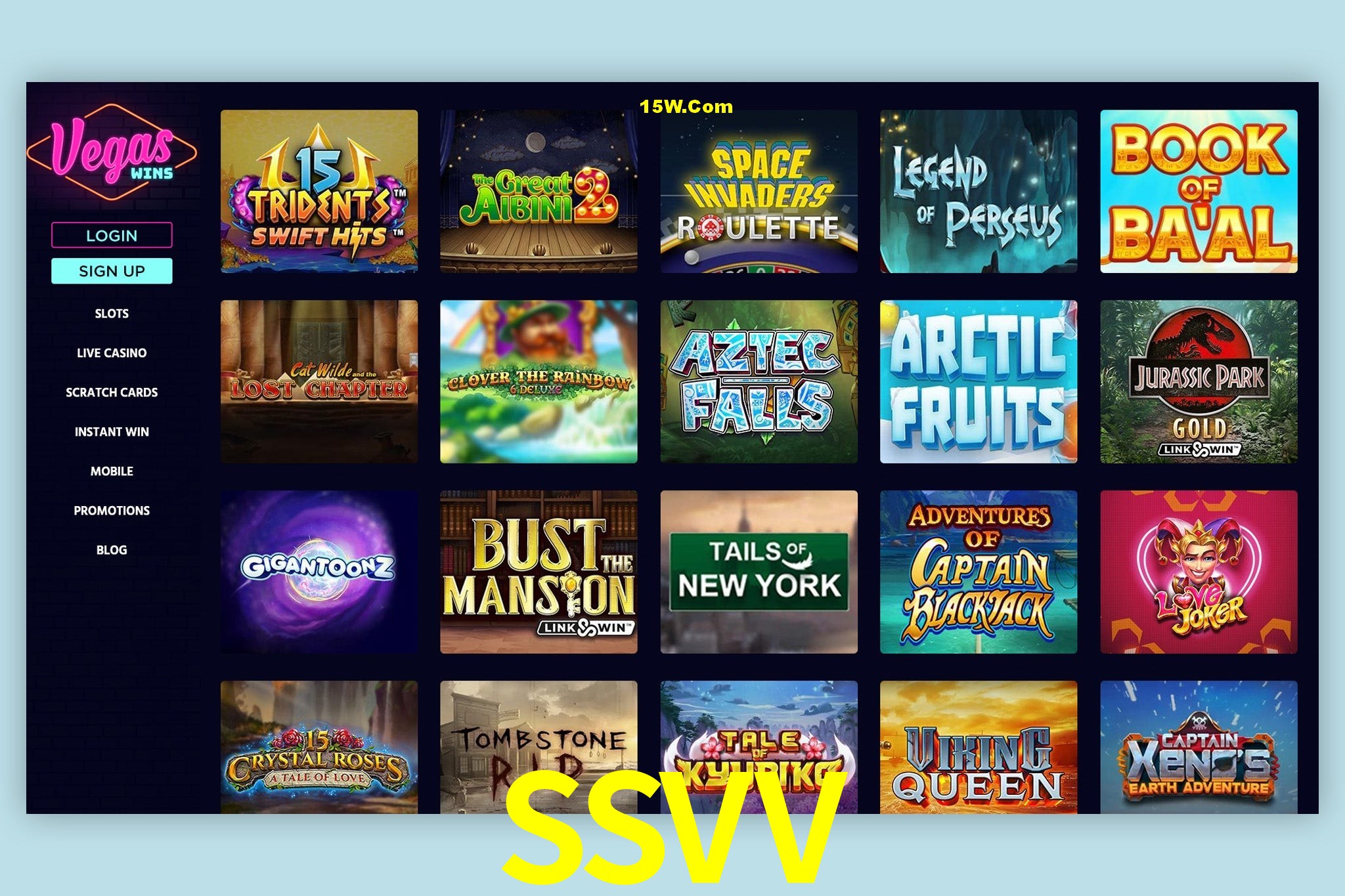 Bonus Features SSVV